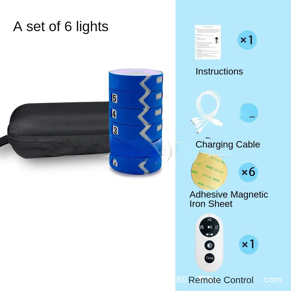 SoloPlayr 6Pcs Reaction Training Lights for Football